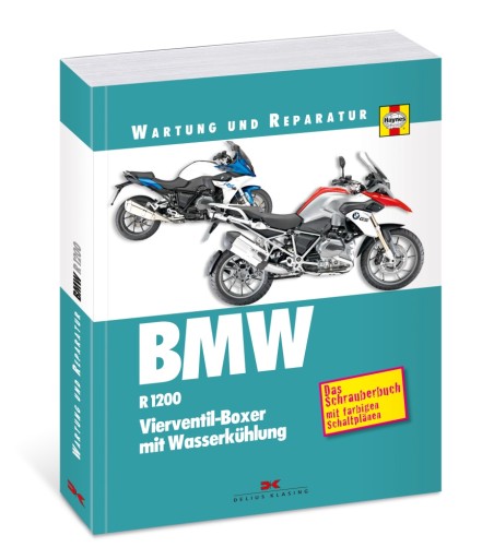 BMW R1200GS Adventure R1200RT R1200RS R1200R 13-16 керівництво по ремонту німецькою мовою 24 години