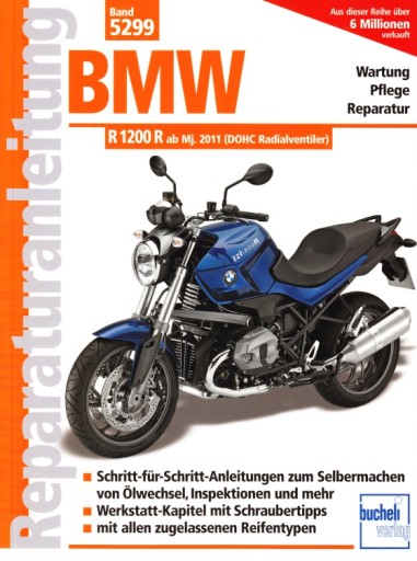 BMW R1200R (2011-2014) керівництво по ремонту / Bucheli 24h