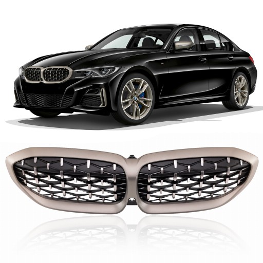BMW 3 SERIES G20 2018+ ПЕРЕДНЯЯ РЕШЕТКА DIAMOND SATIN 51138079742