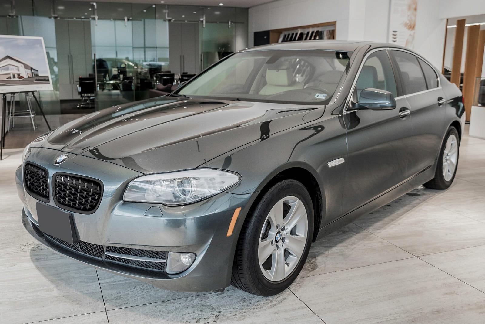 BMW 5 серии F10 2009-17 решетка почки хром Алмаз