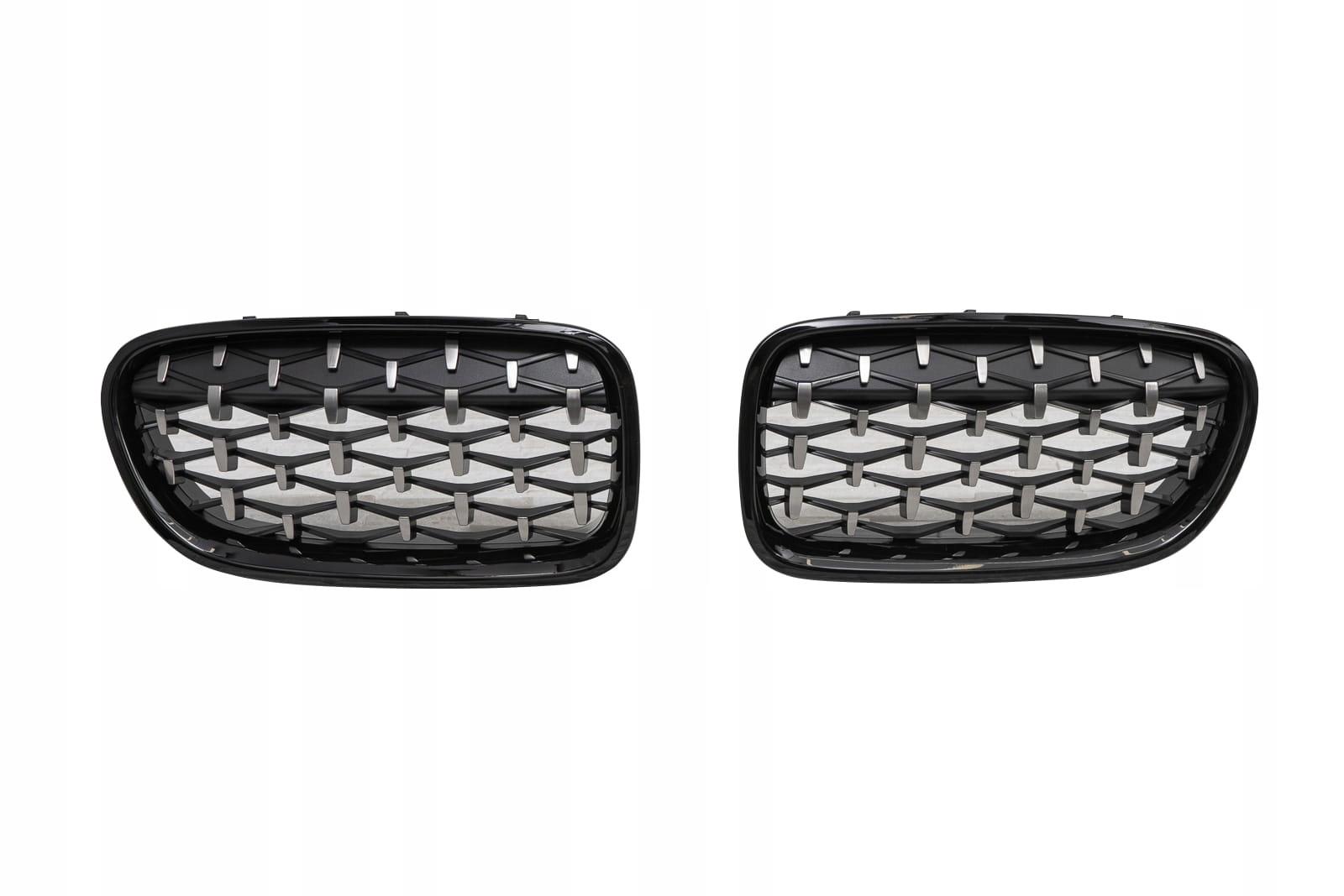 BMW 5 серии F10 2009-17 решетка почки хром Алмаз