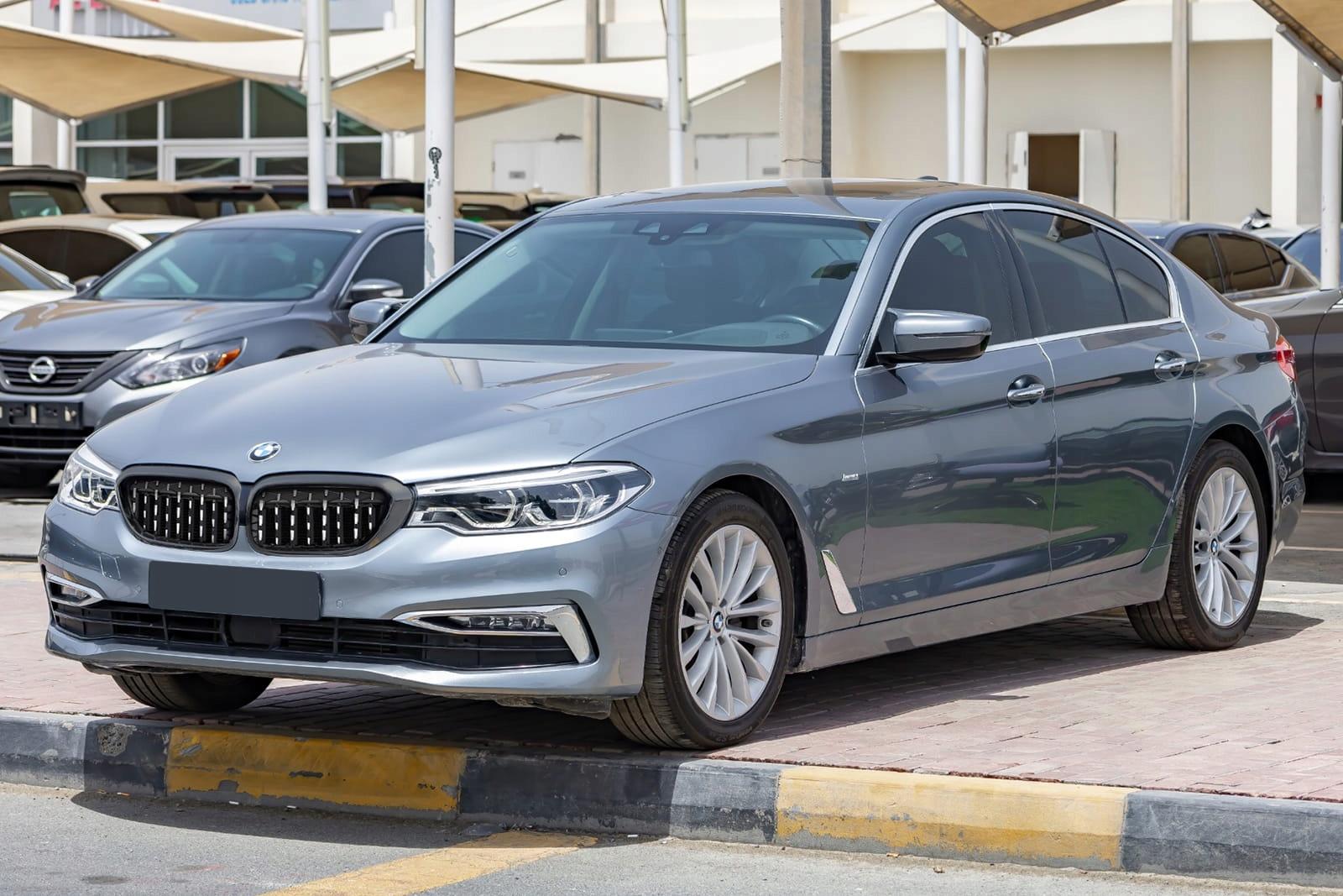 BMW 5 серии G30 17-тюнинг передняя решетка хром