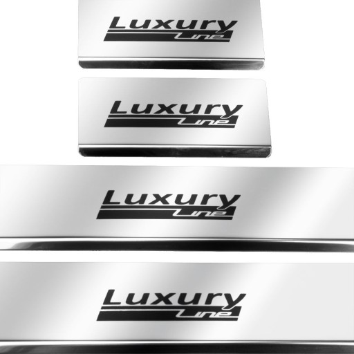 BMW 5 SERIES G30/G31 LUXURY LINE Накладки на пороги, глянцевая нержавеющая сталь 304