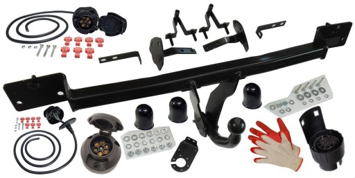 BMW SERIES 5V E39 KOMBI TOURING 1997-2005 БУКСИРОВОЧНЫЙ КРЮК + ЖГУТ ПРОВОДОВ ПЕРЕХОДНИКА 7/13