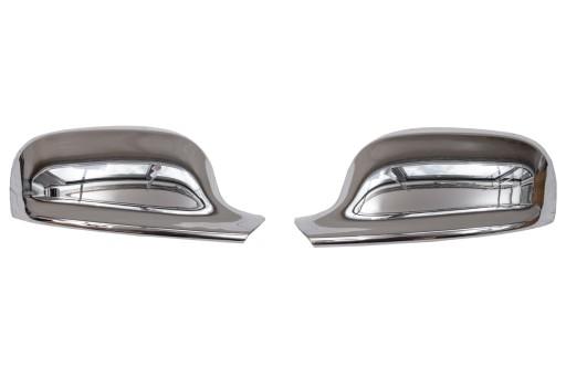 BMW X1 E84 09-12 хромированные накладки на зеркала