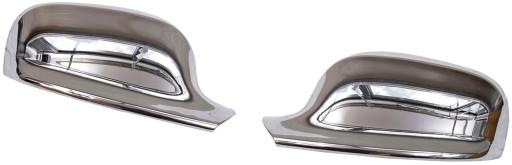 BMW X1 E84 09-12 хромированные накладки на зеркала