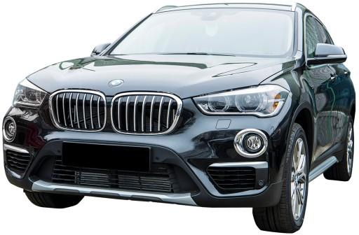 BMW X1 F48 2016 + галогенные декоративные накладки ПД
