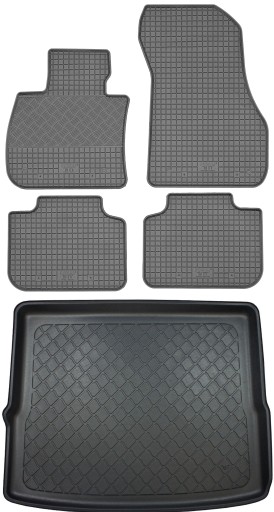 BMW X1 F48 SUV 2015 - КОМПЛЕКТ - Коврик в багажник + коврик для ног