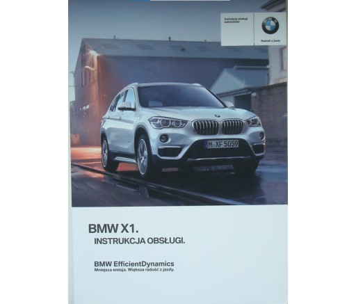 BMW X1 II F48 2015-2019 Польща Керівництво по експлуатації BMW F48 X1 2015r оригінал