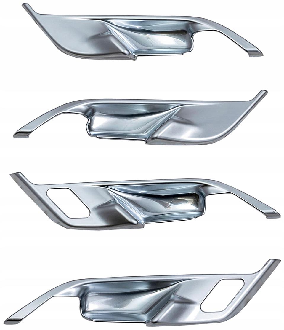 BMW X1 декоративные накладки на внутренние ручки 2016+