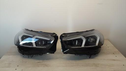 5A5BD47-02 - BMW X1 U11 КОМПЛЕКТ ЛЕВАЯ ПРАВАЯ ПОЛНОСТЬЮ СВЕТОДИОДНАЯ ПЕРЕДНЯЯ ФАРА ИГЛА