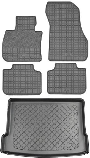 BMW X2 F39 SUV 2019 - КОМПЛЕКТ - Коврик в багажник + коврик для ног