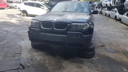 BMW X3 E83 2.0 SCHWARZ II БАМПЕР КАПОТ КРИЛО ЛАМПА РАДІАТОР ВЕСЬ ПЕРЕД