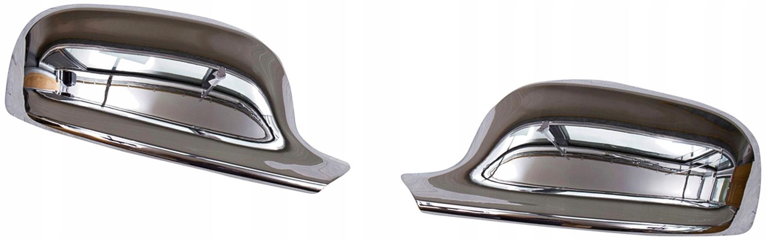 BMW X3 E83 2010 хромированные накладки на зеркала