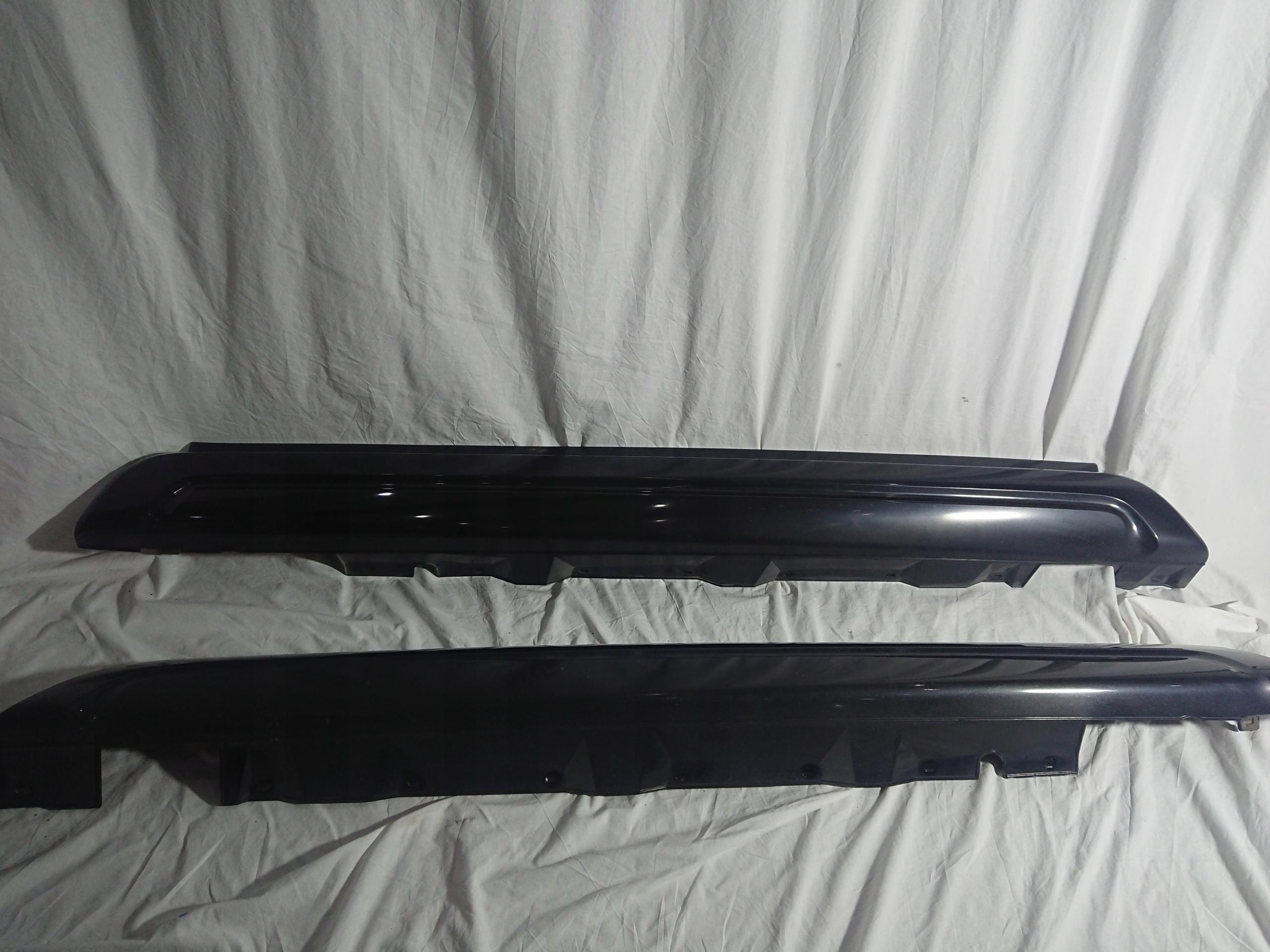 BMW X3 E83 молдинги накладки переднего бампера M пакет SAPPHIRE