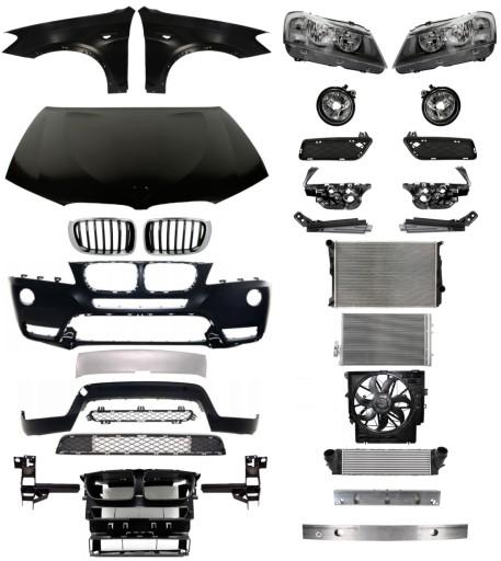 Inny93 - BMW X3 F25 10-14 Набір запчастин ремня капота бампера