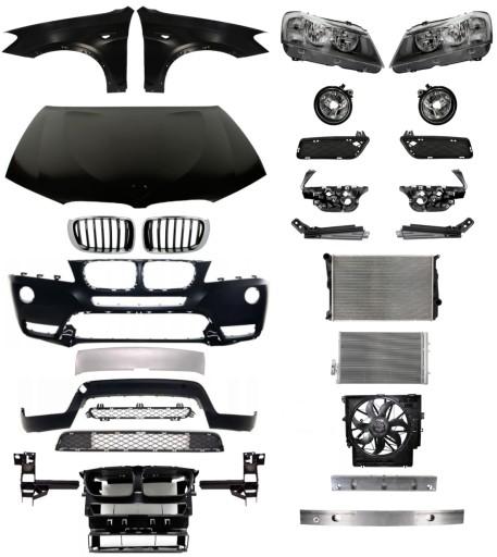 Inny430 - BMW X3 F25 10-14 Бампер Капот Ремень Балка