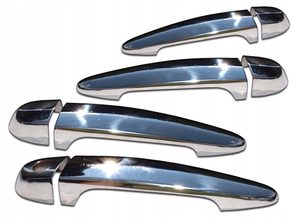 BMW X3 F25 10-17 накладки на дверні ручки хромована сталь