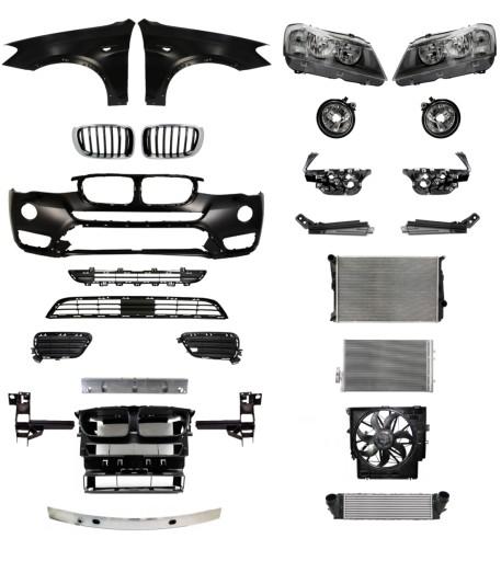 FB2FLKPLPR - BMW X3 F25 14-17 Бампер Капот Ремінь Підкрилок