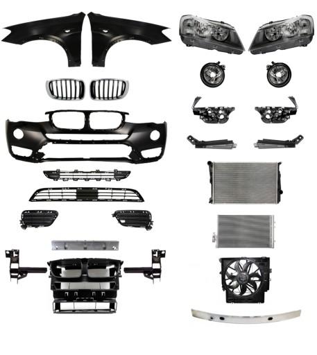 555 - BMW X3 F25 14-17 Лампа ремня бампера и капота