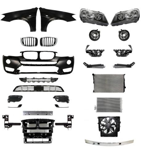 Inny533 - BMW X3 F25 X Line 14-17 Балка ременя капоту бампера