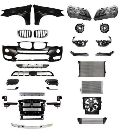 Inny452 - BMW X3 F25 X Line 14-17 Балка ременя капоту бампера