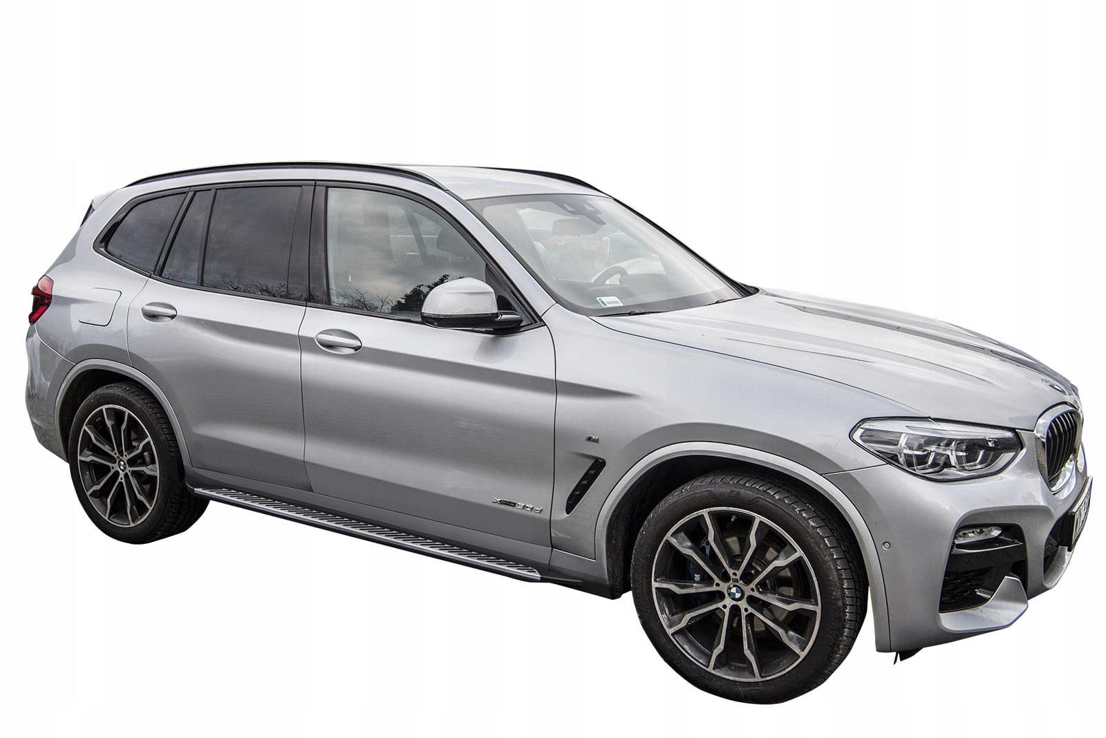 BMW X3 G01 2017 + бічні спідниці автомобільні пороги