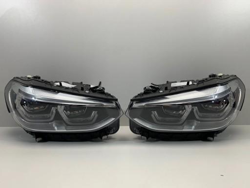 FIM1740 - BMW X3 G01 G02 ПЕРЕДНИЕ ФОНАРИ АДАПТИВНЫЕ СВЕТОДИОДНЫЕ В КОМПЛЕКТЕ 4-КОНТАКТНЫЕ