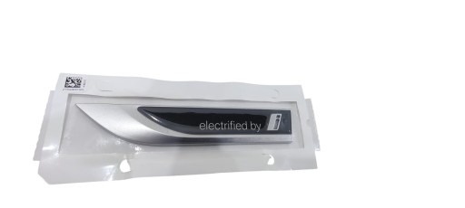 5A2E913 - BMW X3 G01 LCI НОВИЙ НАКІР ЕМБЛЕМА КРИЛА ЛІВА ЕЛЕКТРИФІКАЦІЯ I НОВИЙ ОРИГІНАЛ