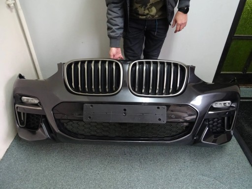 AEF96 - Bmw x3 g01 m-package m40 передній бампер 6pdc атлас