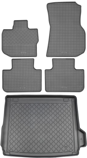 BMW X3 G01 SUV 2017 - КОМПЛЕКТ - Коврик в багажник + коврик для ног