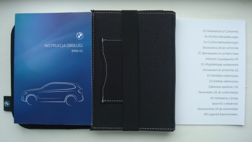 BMW X3 G01 с июня 2021 г. - Руководство пользователя на польском языке BMW G01 X3 2022 г. + BMW CASE
