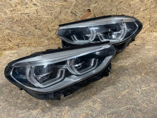 8496823 8496824 - BMW X3 X4 G01 G02 АДАПТИВНА LED ЛАМПА ЛІВ+ПРАВ