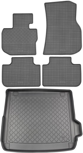 BMW X4 G02 SUV 2018 - КОМПЛЕКТ - Коврик в багажник + коврик для ног