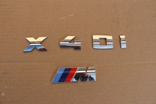 8089622 8072221 - BMW X4 X4M F98 G02 C3G Значки заднього люка, емблема