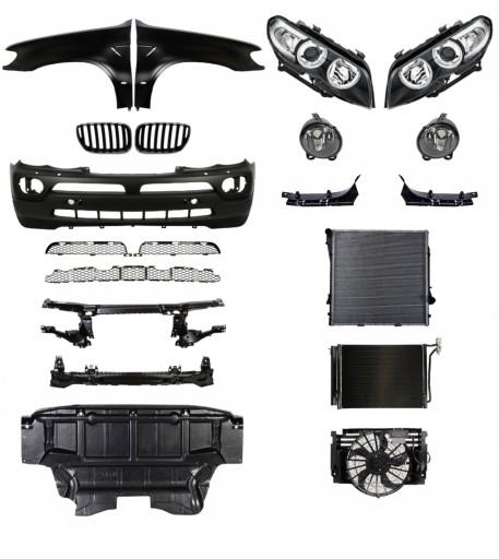 Inny80 - BMW X5 E53 2003-2006 БАМПЕР ФОНАРИ РЕМЕНЬ КРЫЛА