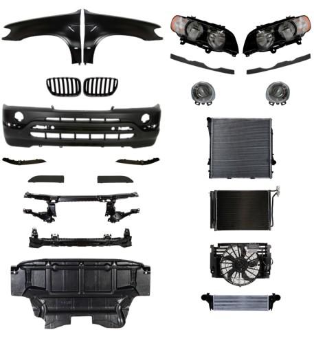 3589 - Манекен накладки на бампер BMW X5 E53 99-03