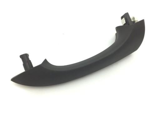 51218243617 - BMW X5 E53 зовнішня ручка дверей чорна OE L