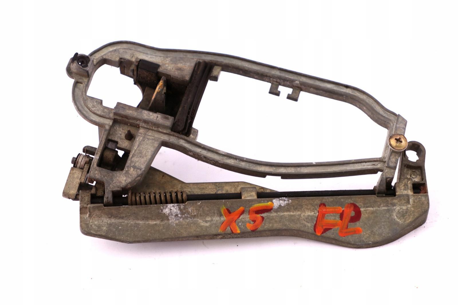 8243615 - BMW X5 E53 кронштейн стойка ручка двери левая передняя
