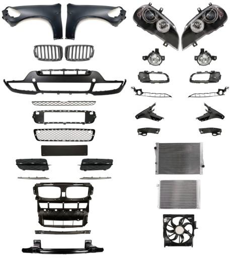 5 - BMW X5 E70 06-10 Балка ремня бампера