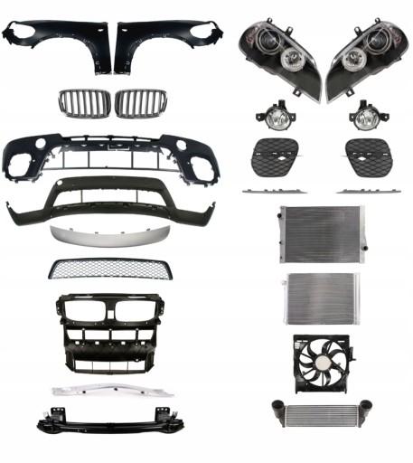 Inny1058 - BMW X5 E70 2010-2013 БАМПЕР ЛАМПИ КРИЛА РЕМІНЬ