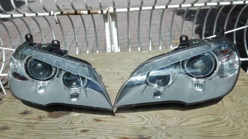 BMW X5 E70 LCI BI-XENON LAMPS TURNING KURVENLICHT TITANIUM 7221895 7221896