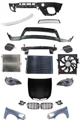 41007198615 - BMW X5 E70 LIFT 2010-2014 ПЕРЕДНИЙ БАМПЕР В КОМПЛЕКТЕ