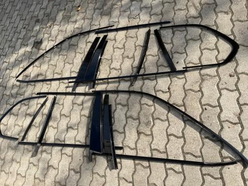 BMW X5 E70 планки склопідіймача чорний shadowline