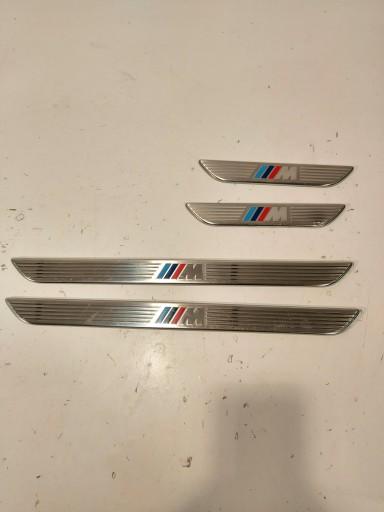 BMW X5 E70 X6 внутрішні Накладки порога M пакет