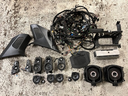 9205185 - BMW X5 E70 усилитель динамики Logic7 топ HiFi