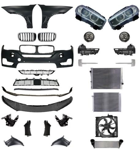 Inny47 - BMW X5 F15 13-19 Манекен ременя бампера НАБІР ДЕТАЛЕЙ