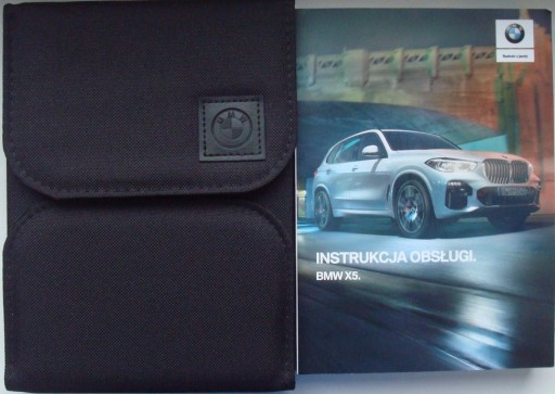 BMW X5 G05 18-22 Руководство пользователя на польском языке BMW G05 X5 2020 + оригинальный BMW CASE