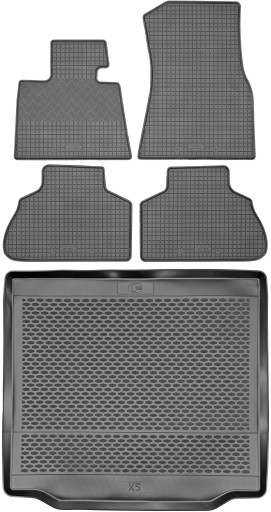 BMW X5 G05 SUV 2018 - Коврики резиновые + коврик в багажник