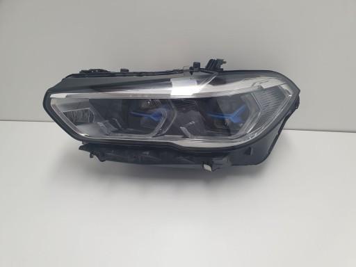 9850425 - BMW X5 G05 X6 G06 Лазерный левый полностью светодиодный передний левый фонарь